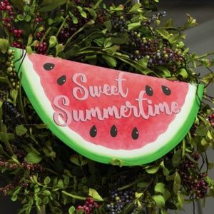 "Sweet Summertime" Watermelon Sign!